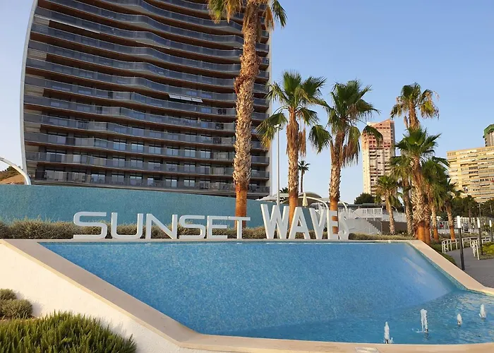 Sunset Waves Benidorm By Kalmarent